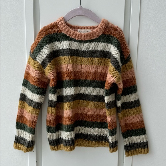 Rylee + Cru Other - Rylee+Cru Striped Aspen Sweater. Size 4-6